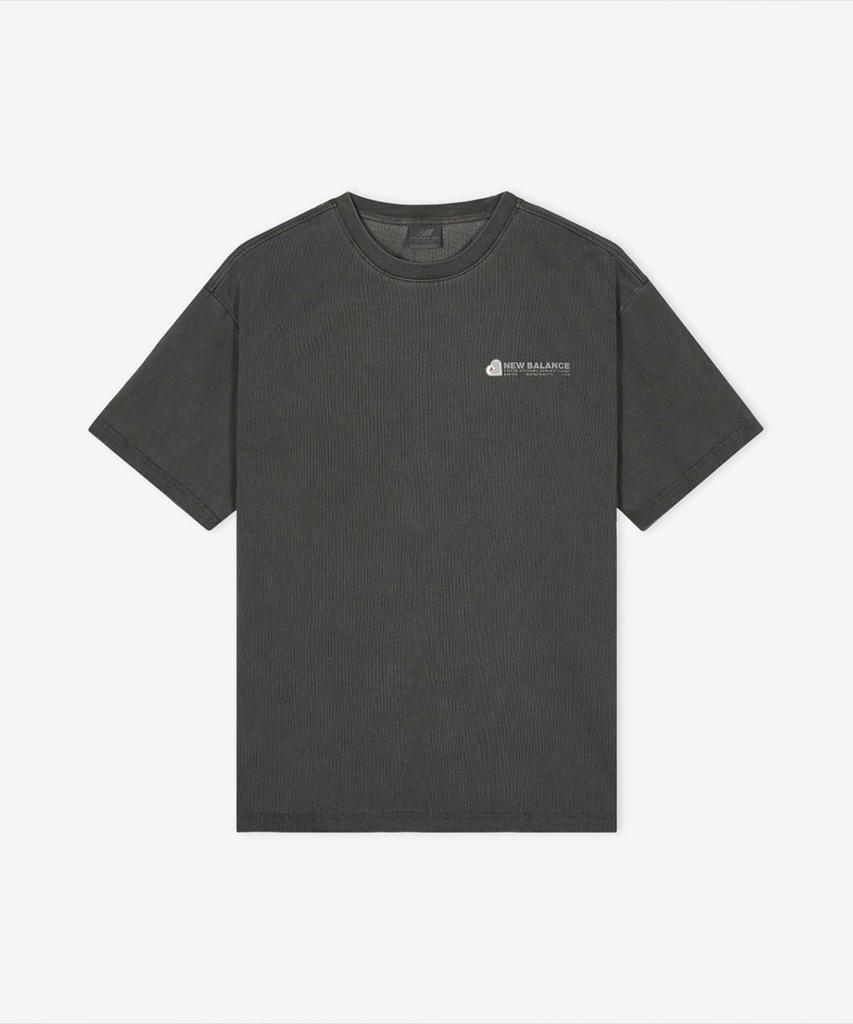 Nyuballanseu Nbneg2A073 / Uni Nb Heart Graphic Short Sleeve Tee (Charcoal)