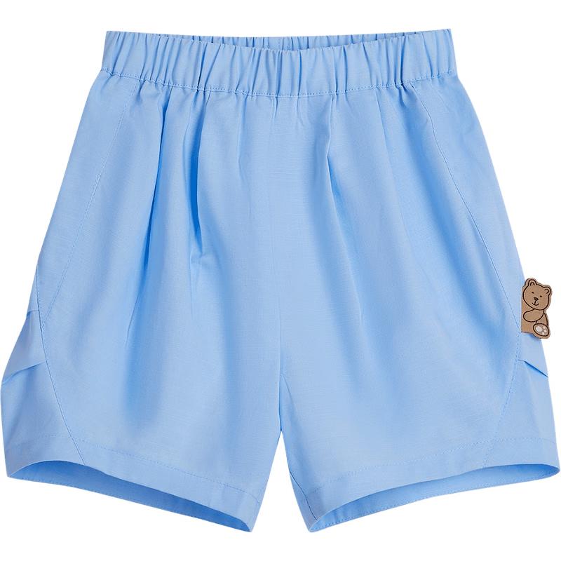 GAP Boys  Toddler Cotton Modal Blend Elastic Waist Shorts 100/50 небесно-голубой