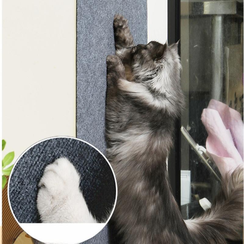 Self Adhesive Anti Cat Scratch Sofa Protection Pad Wall Cat Scratch Board Suitable for Doors Sofas Chairs Tables Multi-purpose Cat Scratch Stickers