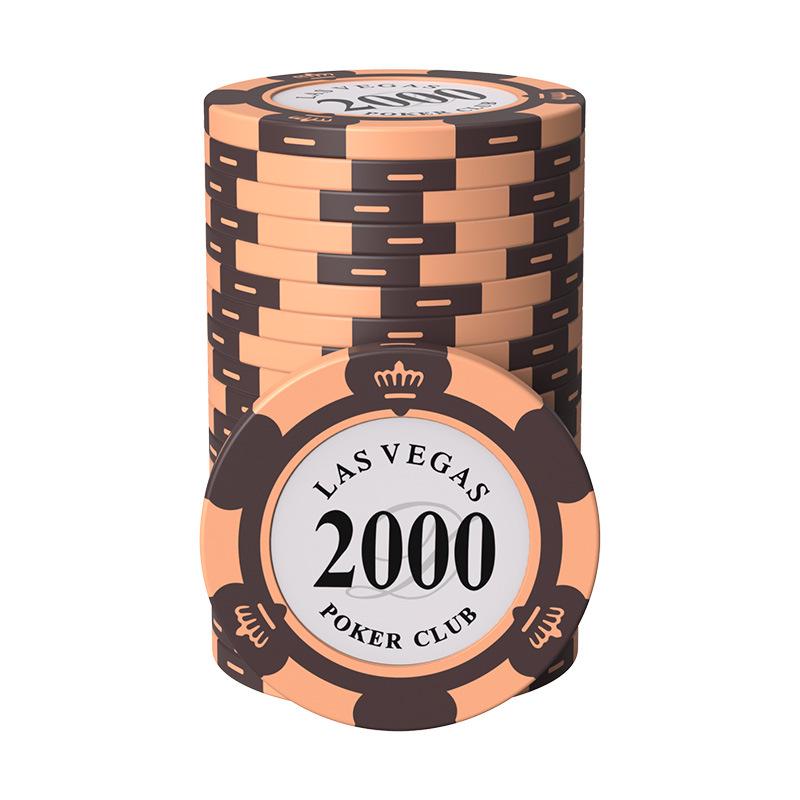 Chips Card Room Unique Mahjong & Poker Clay Chips Set