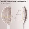 Hollow Scalp Massage Brush Wet Dry Use Salon Styling Tool Creative Hair Brush  Styling Tool