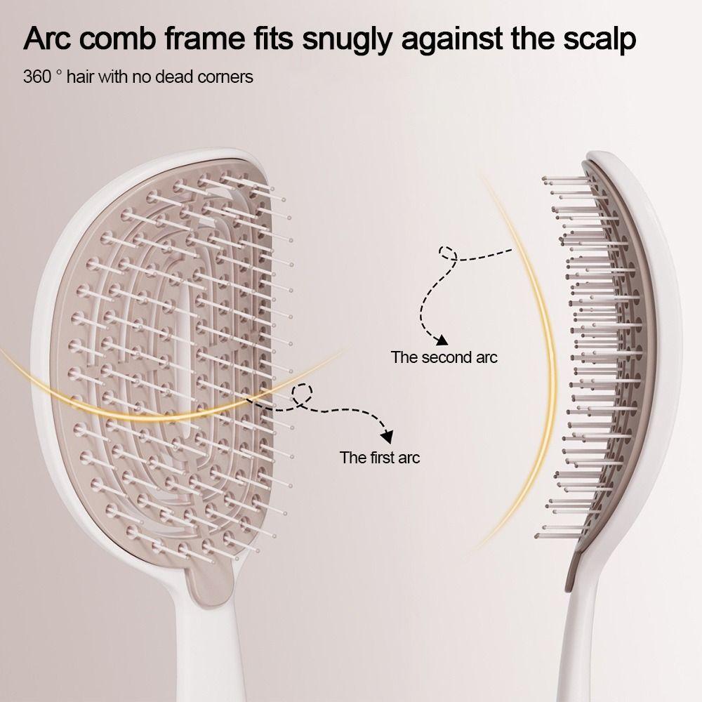 Hollow Scalp Massage Brush Wet Dry Use Salon Styling Tool Creative Hair Brush  Styling Tool
