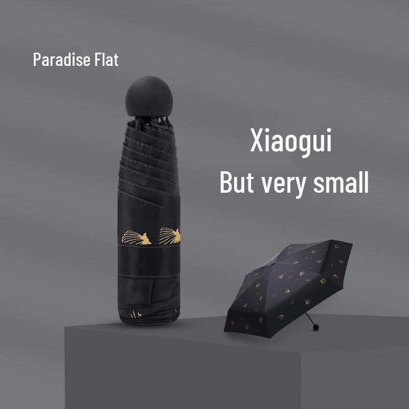 Portable Five-Fold UV Protection Sun & Rain Umbrella