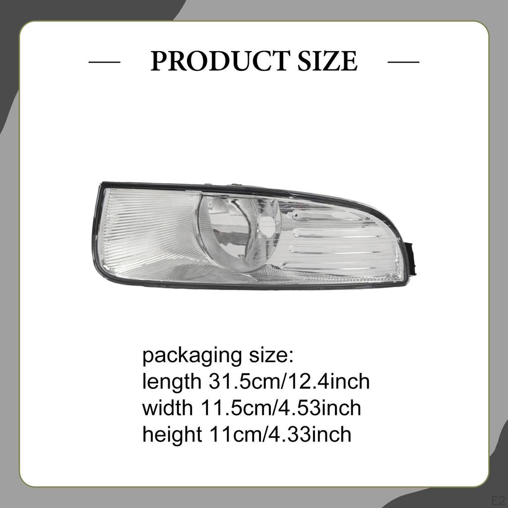 Fog Light 3T0941701 Accessories with Clear Lens 3T0941699 Left Side for MK2 3T Spare Parts