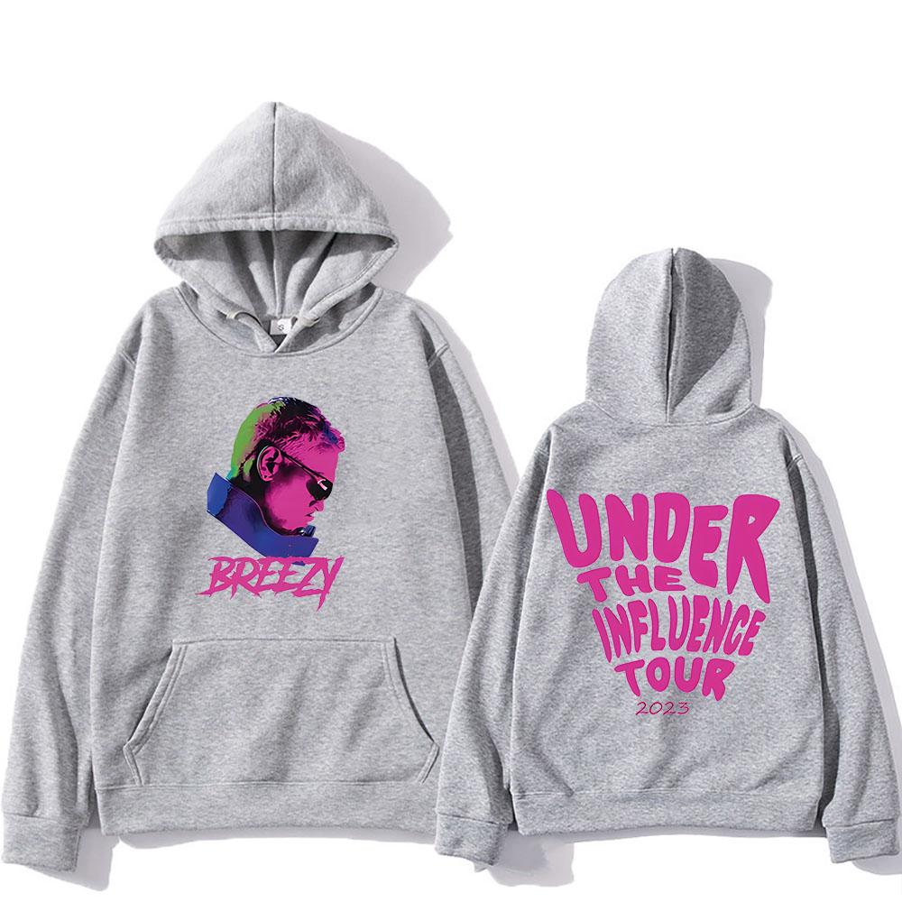 

Толстовки Худи Chris Brown Tour С длинным рукавом Гранж Флисовая Толстовка С карманом Хип-хоп Одежда Moletom Худи 3XL