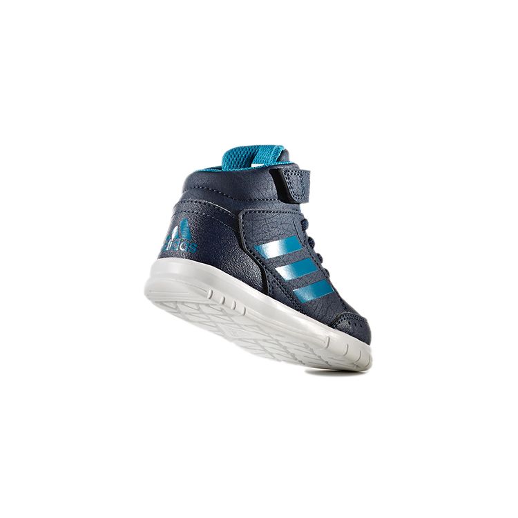 adidas Altasport Mid El I Comfortable Lightweight Non-Slip Durable Mid-Top Walking Shoes Baby Shoes Navy-Blue BB6207