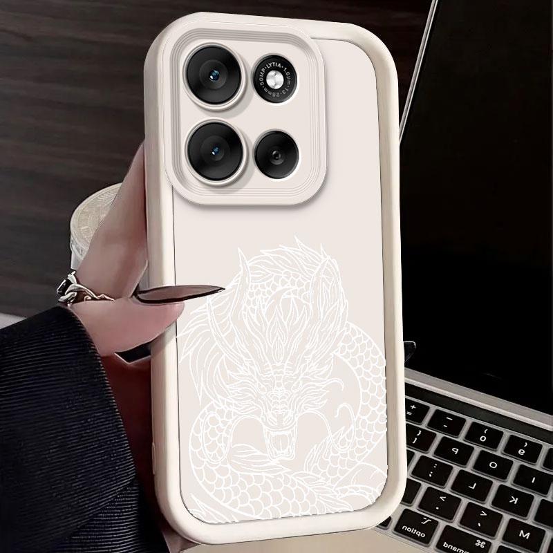 

Для Motorola Moto G86 G56 G 86 G56 MotoG56 MotoG86 Чехол Силиконовый Мягкий Защитный Чехол Китайский Ориентальный Бог Дракон Узор Чехол для Телефона Motorola Moto G86
