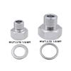 For LS1 4.8 5.3 6.0 Swap M12 M16 Oil Pressure Coolant Temp Gauge Fitting Adapter
