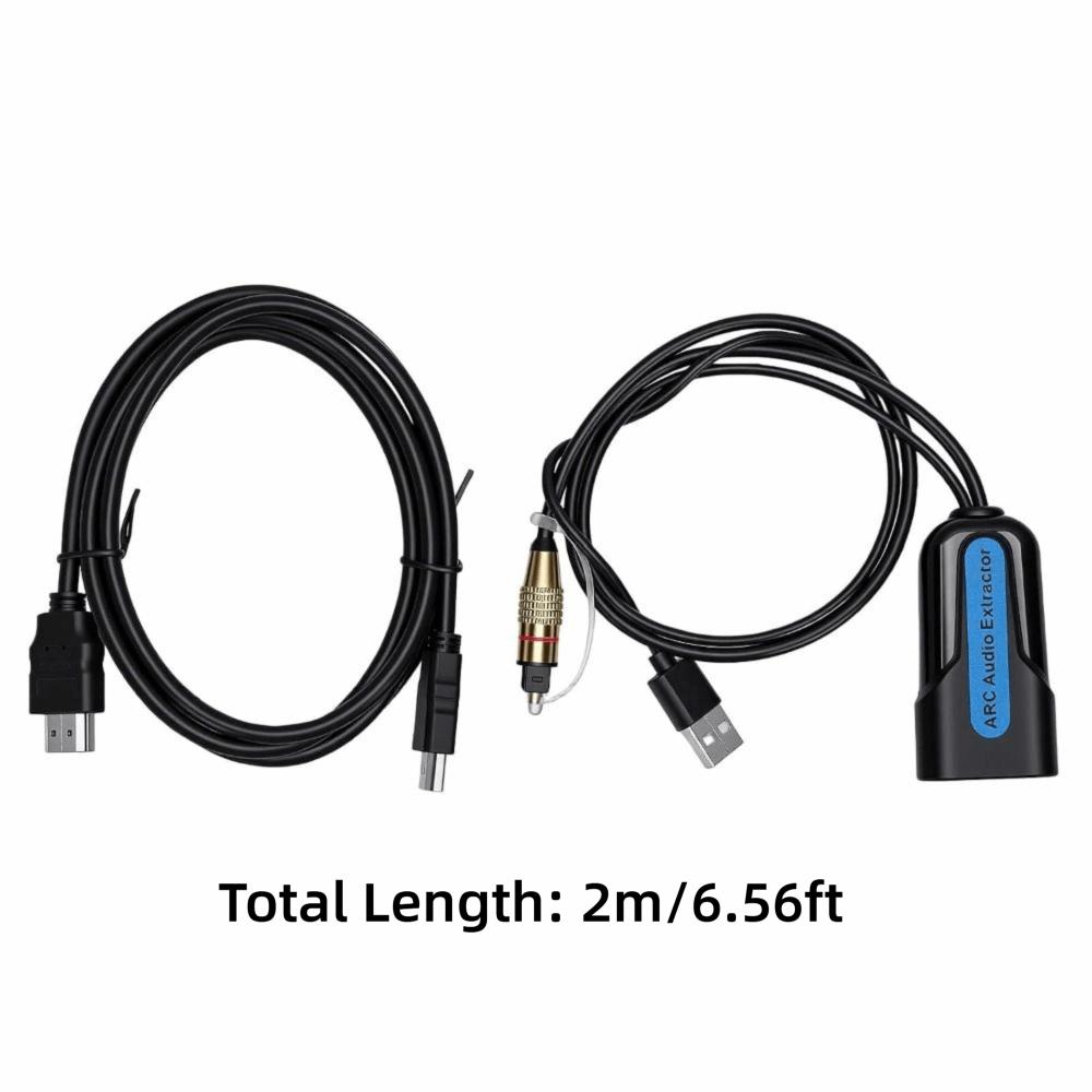 5.1 Digital Audio Digital Audio Converter Optical Output ARC Sound Adapter Amplifier