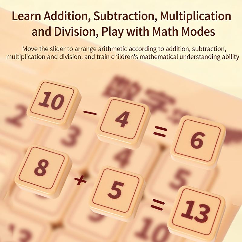 Children'S Digital Huarong Road Math Educational Toys Logic Thinking Training Toys For School Students