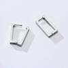 Minimalist Square Hoop Earring for Women Girls Ear Huggie Rectangle Hoops Dangle Stainless Steel Not Allergic