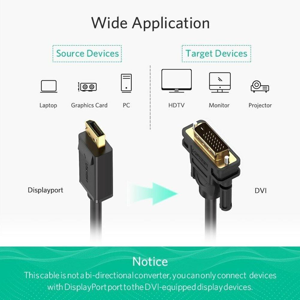 180cm/300cm HD To VGA Adapter Cable 1080p Computer Video Cable HD To VGA With Chip