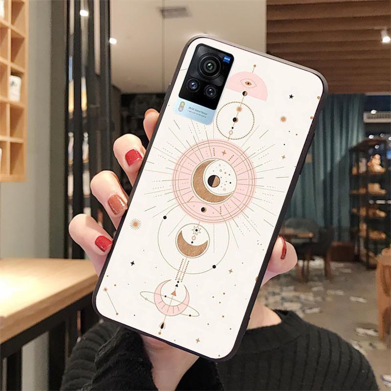 

Ведьмы луна Таро Тайна Тотемный чехол для VIVO V21E V21 V23 V23E V2109 Y53S Y33S Y55 Y76 Y31 Y21 Y72 Y01 Y21S Y11S VIVO Y11S