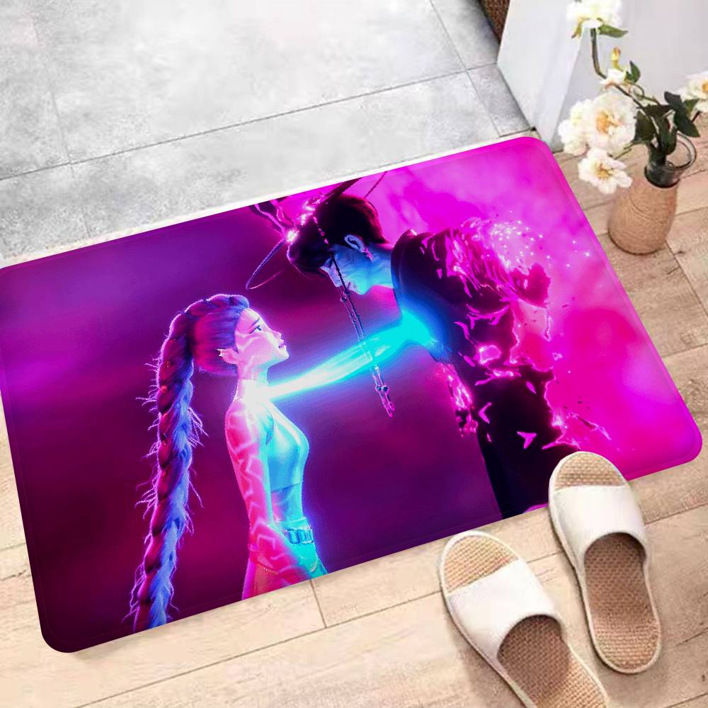 Animace Kpop D-demon Hunters Rohožka Omyvatelná Protiskluzová Obývací Pokoj Pohovka Židle Oblastní Koberec Kuchyňská Rohožka Oblastní Koberec