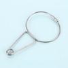 1*Magnetic Ear Acupuncture Point Clamp Stainless Steel Massage Clip Portable Ear Massager Clip With Ear Acupuncture Points Chart