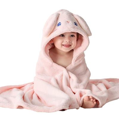 Children's Bath Towels Boys and Girls Wearable Cape Baby Bathrobe Bath Quick-drying Absorbent Wrap