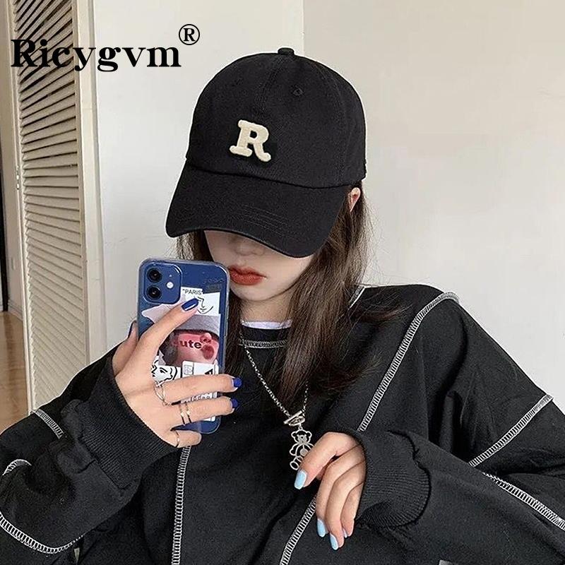 Tongue Duck Color Plain Solid Visors Blocking UV Protection Sun Her Him For Women Men Cap Baseball Lettering Alphabet R Ricygvm Caps Fashion