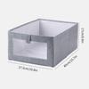 Wardrobe Fabric Storage Box, Household Clothing Sorting Storage Box, Foldable And Simple Storage Product
