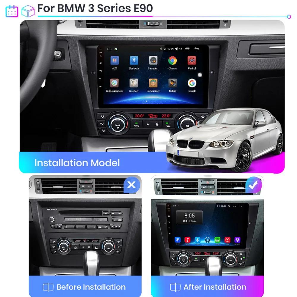 Wireless CarPlay For BMW 3 Series E90 E91 E92 E93 2006-2012 Multimedia Video Player WIFI Navi GPS Android Auto Stereo Autoradio