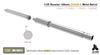Tetra Model scale MA Series Russian 125mm Metal Barrel Plastic Model Parts MA3514 1/35 2A46M-5 (MEN/TR)
