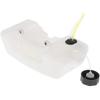 White Replacement Gas Tank Plastic+ Metal for FS62 FS66, # 4123 350 0400