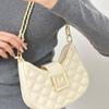 Rhombus chain small bag women's new trendy and versatile high-end texture fashion shoulder messenger bag underarm bag
