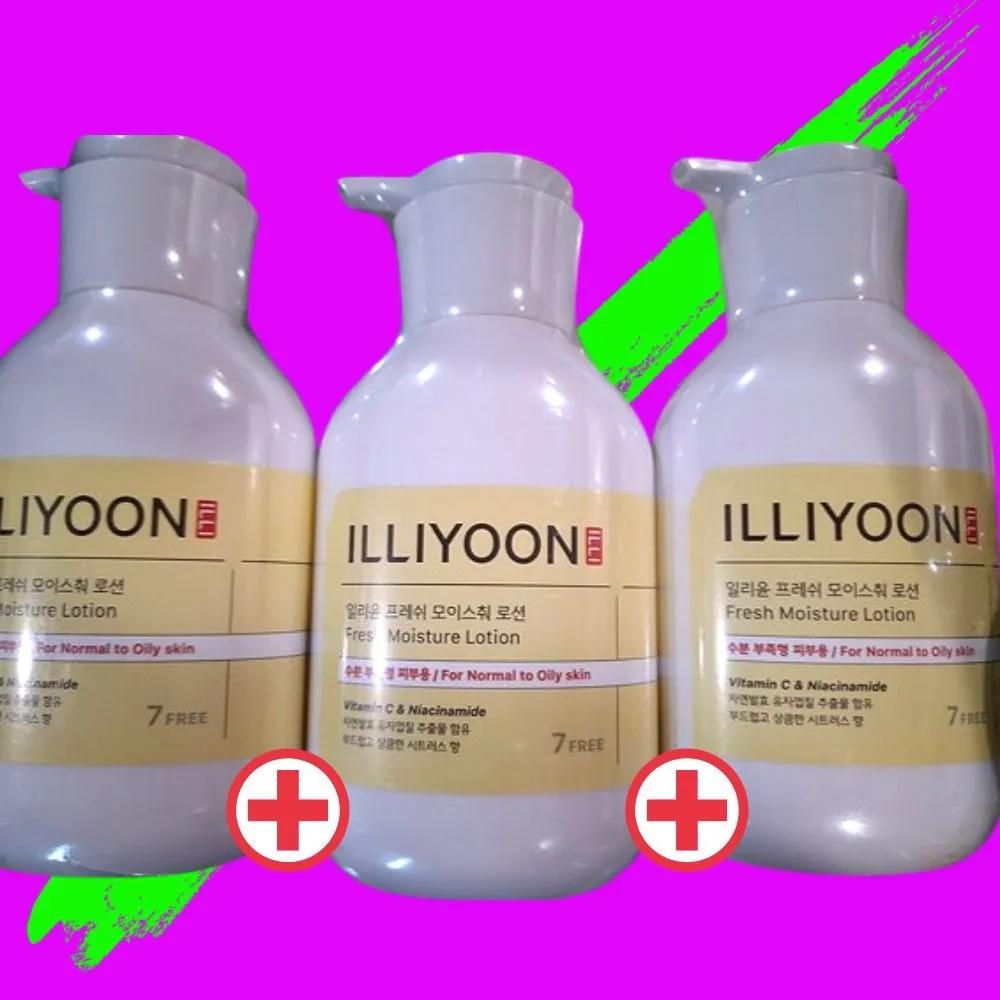 ILLIYOON Fresh Moisture Body Lotion 350ml 3 Pieces (Lkn)
