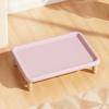 Elevated Ceramic Cat & Dog Bowl Stand - Leak-Proof, Neck Protection, Multifunctional for Dining & Water