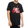 Jordan Jumpman Classics Embossed Print Short Sleeve T-Shirt Men Tops Black CU9571-011