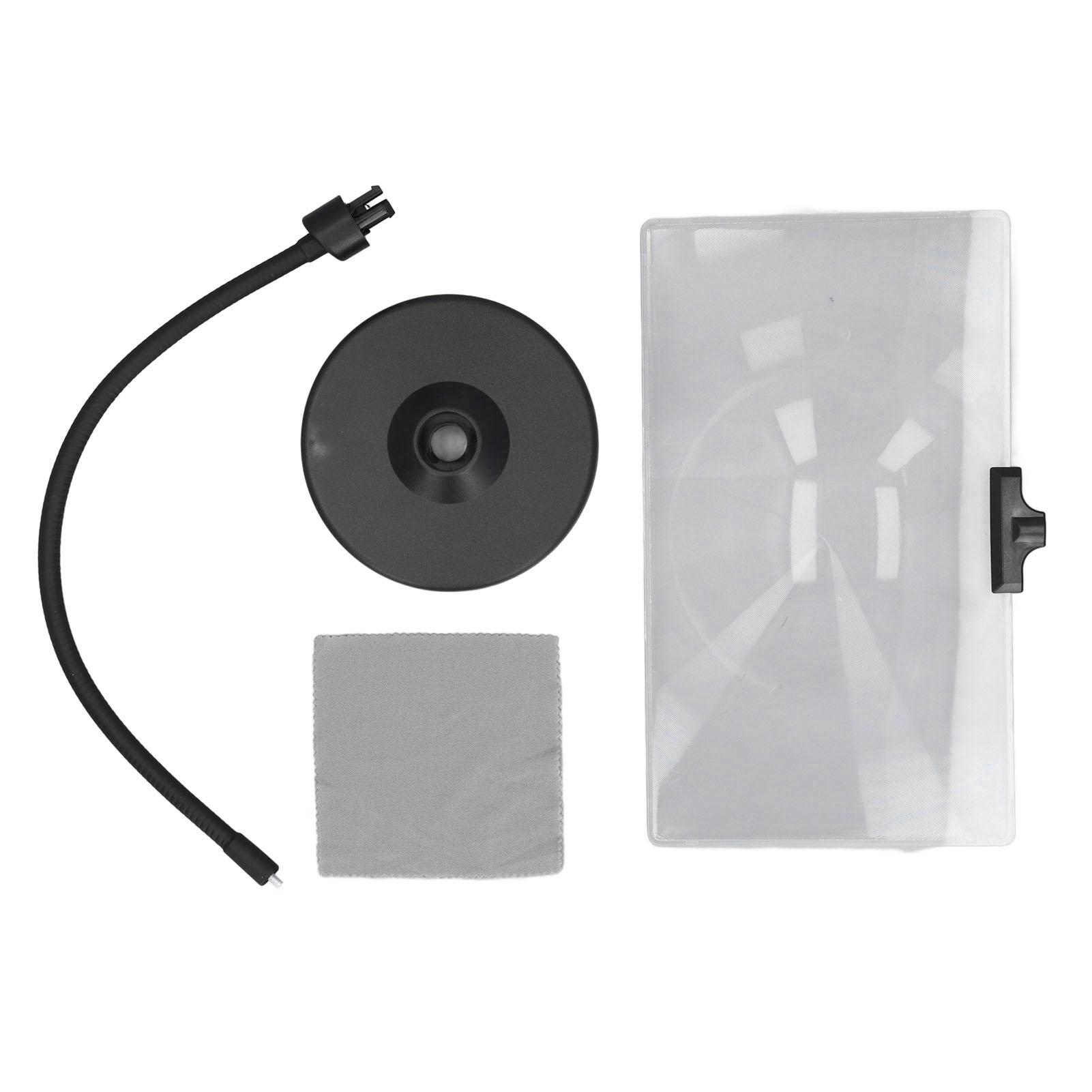 

4X Magnifying Glass with Stand Flexible Gooseneck Weighted Base Large Page Magnifier for Low Vision