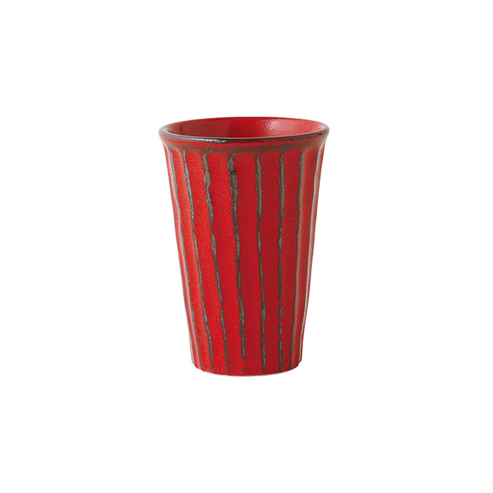 

Showa Seito Negoro Shinogi Cup x Mino Made in Dishwasher Safe 8.5 12cm, Ware, Japan, красный