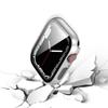 Compatible Apple Watch Series 5/6/7/8/9 Protective Hard Case with Tempered Glass Film