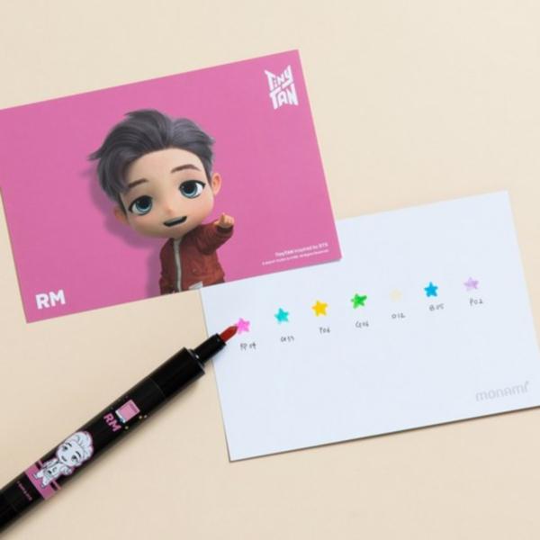 [Set de 7 culori Monami Tinytan Meteor Magic, Tinytan, 1 set