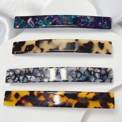 10,5 cm Lange Französische Clips Neue Mode Vintage Acetat Haarspangen für Frauen Haarspangen Koreanische Haarschmuck Elegante Haarnadeln