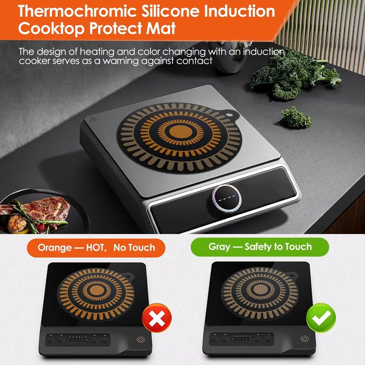 

BHBL 4pcs Induction Cooker Insulation Pad Cooktop Protector Mat Potholder Nonslip Silicone Heat Insulation Pad 24cm China Mainland