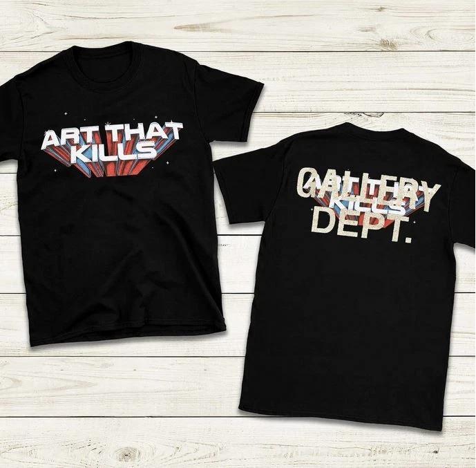 Art That Kills Illustration Unisex Tee 3XL