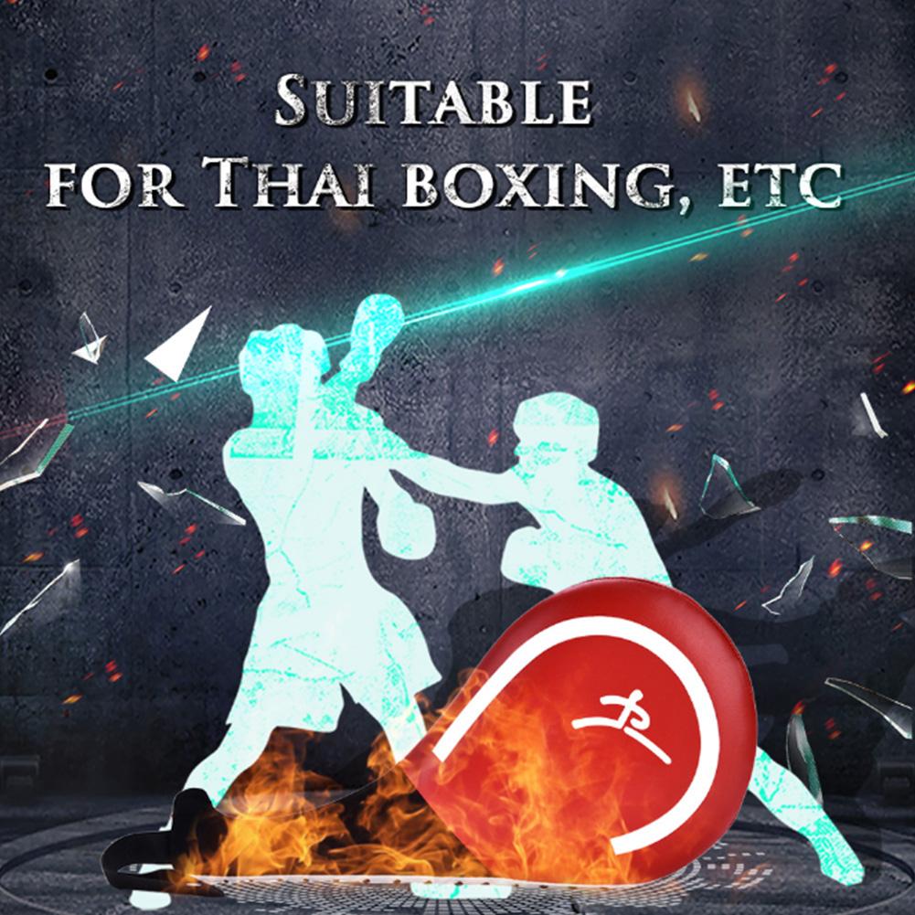 

Boxing Taekwondo Karate High Low Kick Punching Training Target Soft PU Sponge Pad (Red) красный