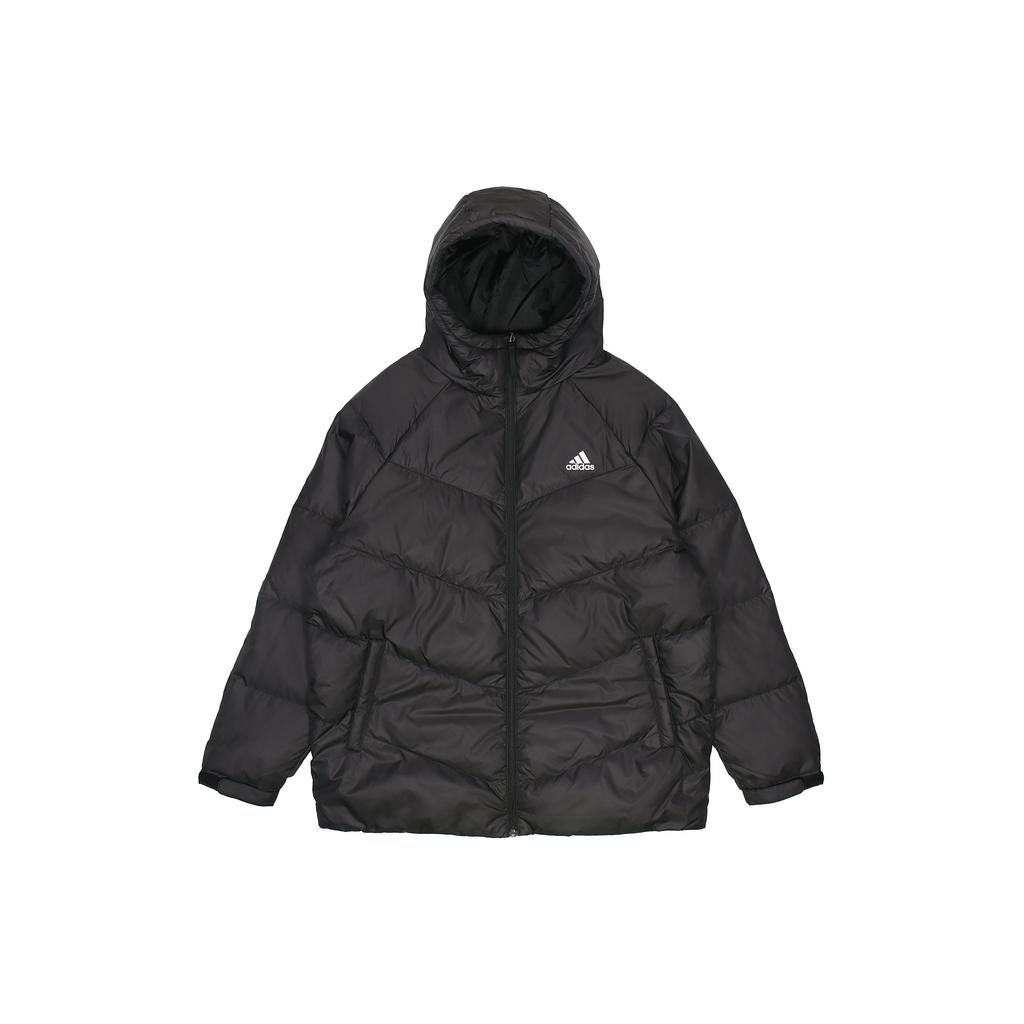 Adidas Down Jackets Men's Black Hooded Moderate Other H20783