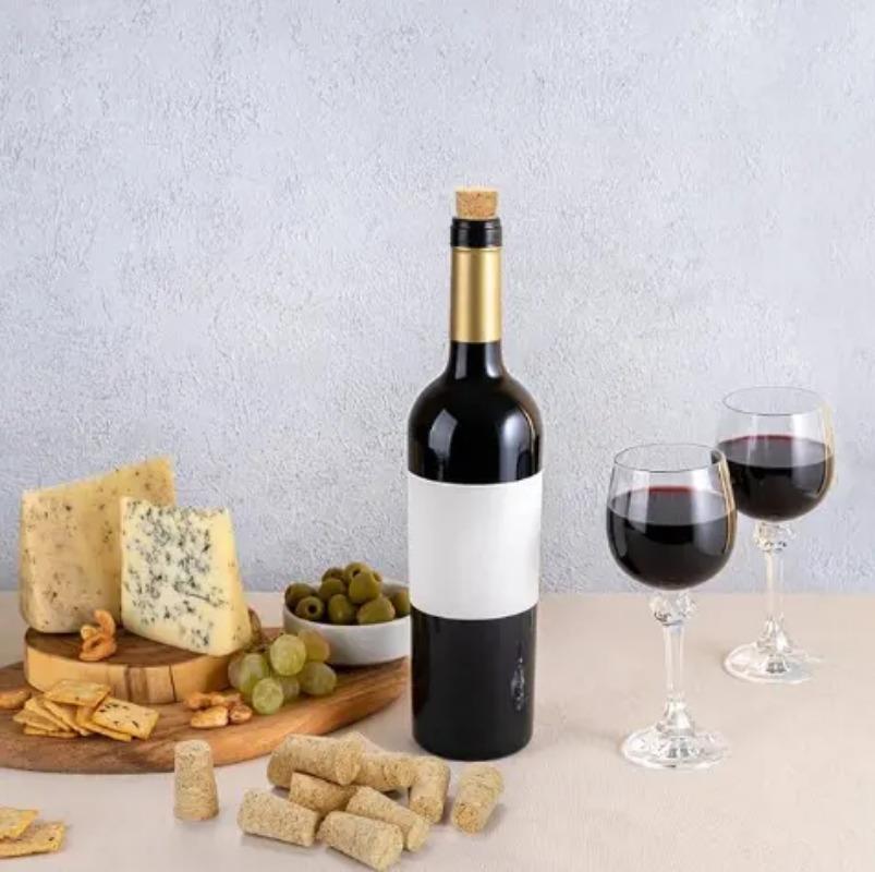 50 100 Pcs Wine Corks Stopper Reusable Functional Portable Sealing Stopper for Bottle Bar Tools Kitchen AccessoriesWine Bottle