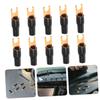 HAWILLOSCH 10-Pack Audio Connecting Terminal Spade Terminal Car Amplifier Wiring Connection