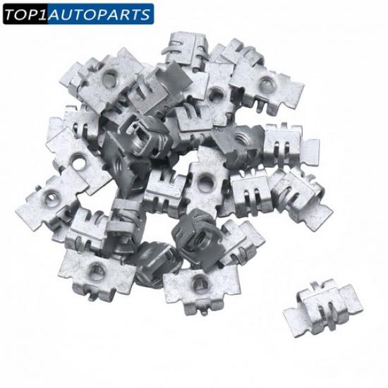 30X Radiator Grille Nut 11570654 15686142 15703799 For Chevrolet Cadillac