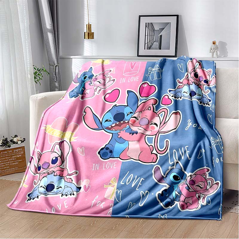3D Classic Cartoon Blanket Theme Flannel Blanket for Couch Bed Living Room Sofa, Decorative Pattern Super Soft Cozy, Great Gifts