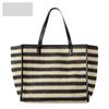 Sommer Große Kapazität Handgewebte Strohtasche Gestreift Seaside Urlaub Wind Strandtasche Mode Schultertasche