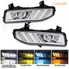 LED Fog lamp Daytime Running Light DRL For Nissan Sentra 2020 Xtrail Rogue Kicks 2017 2018 2019 2020 Qashqai 2019 2020 Headlight