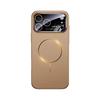 Glass Nano Matte Case For iPhone 17 Air 16 15 14 13 12 11 Pro Max 17 Pro Magnetic For Wireless Charging Armor Funda