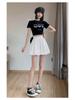 Women's 2024 Autumn Wide-Leg Elastic Waist Bloomers - Slim, Loose, Pumpkin Casual Shorts
