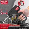 DELIXI Electric Auto-Feed Soldering Iron with Digital Display & Adjustable Temperature