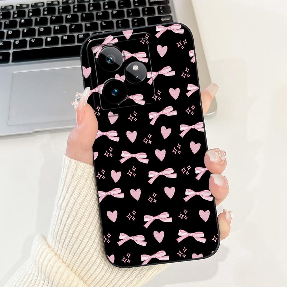 For Realme GT 7 5G Case RMX5061 Cute Cartoon Fashion Painted Cover Soft Silicone Case For Realme GT7 Pro GT 7 Pro 7T GT7T Fundas