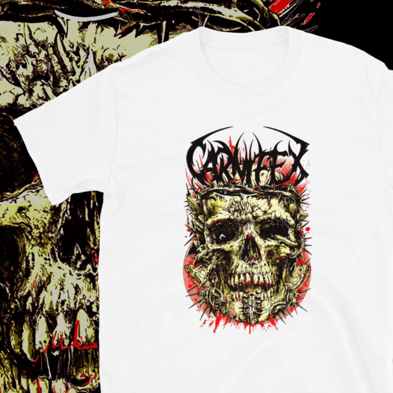 Carnifex T shirt Deathcore Streetwear Heavy Metal Clothing 3XL