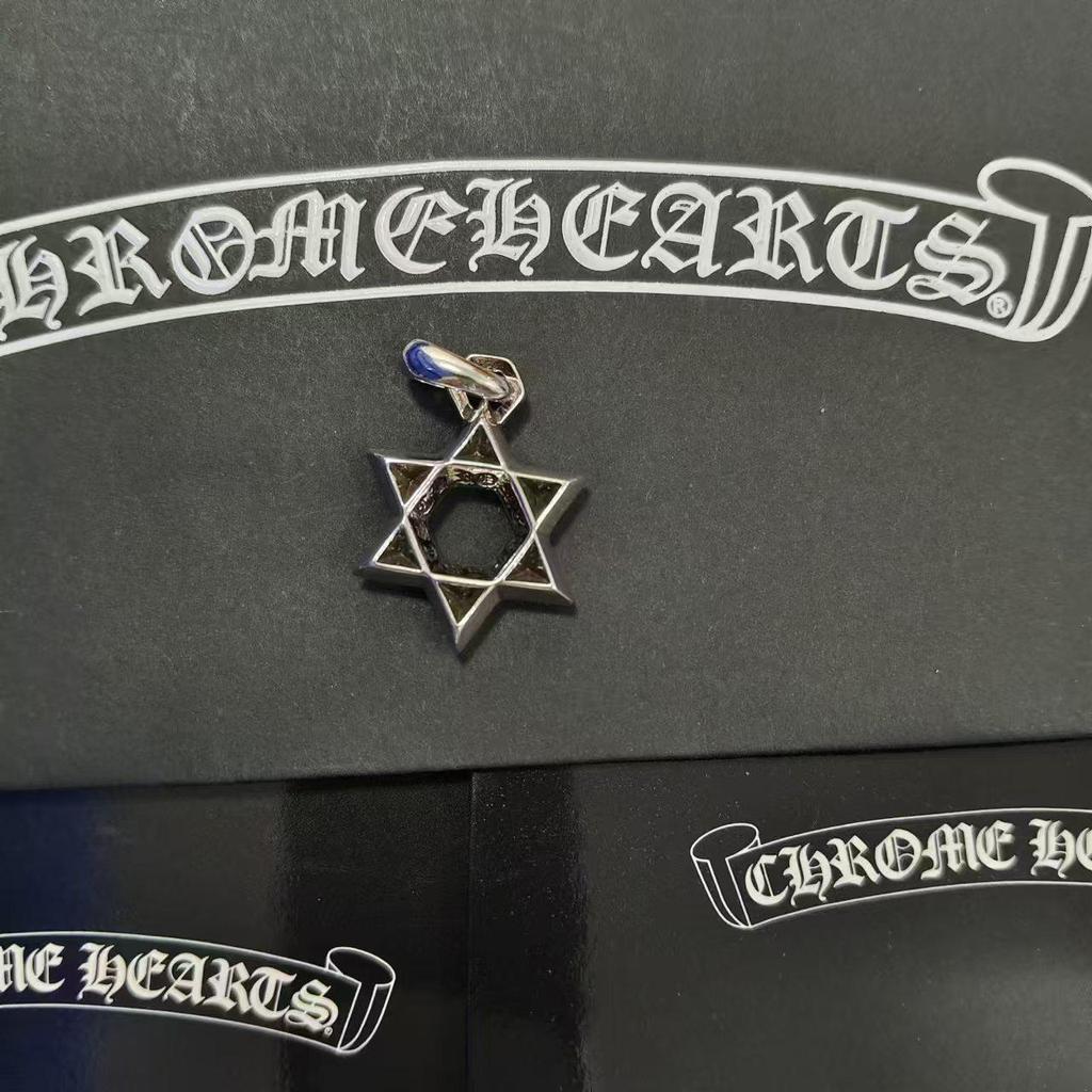 CH Kroko Pendant Collection: Trendy Thai Silver S925 Accessories for Men & Women - Retro Cross, Sword, Hexagram, Bullet Designs
